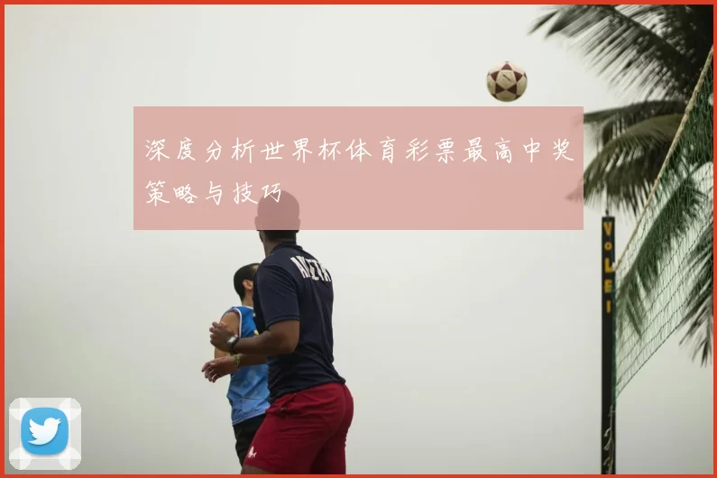 深度分析世界杯体育彩票最高中奖策略与技巧