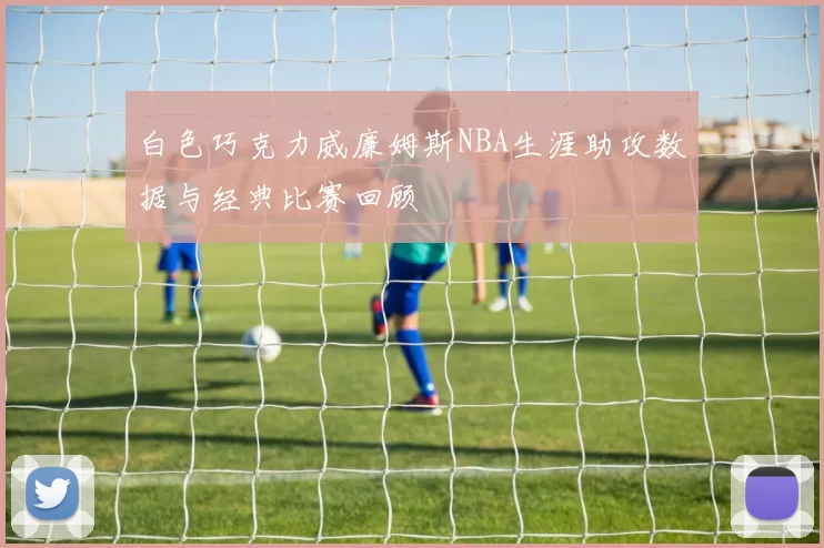 白色巧克力威廉姆斯NBA生涯助攻数据与经典比赛回顾