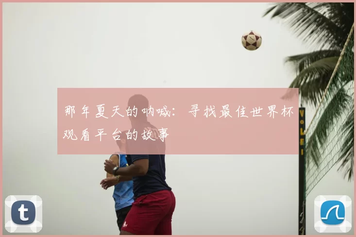 那年夏天的呐喊:寻找最佳世界杯观看平台的故事